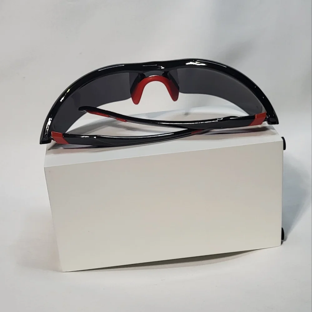 Men's Black/Red Square Shaped Windproof Sunglasses/Goggles- Brand New